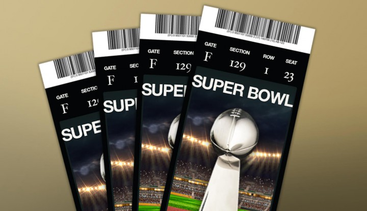 Tickets of Last year's Superbowl (Pic Cou: superbowlcommericals2016.org)