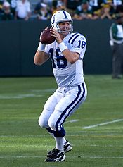 peyton manning with the colts