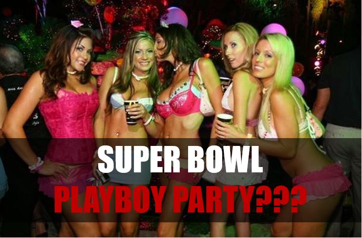 Super Bowl Playboy Party