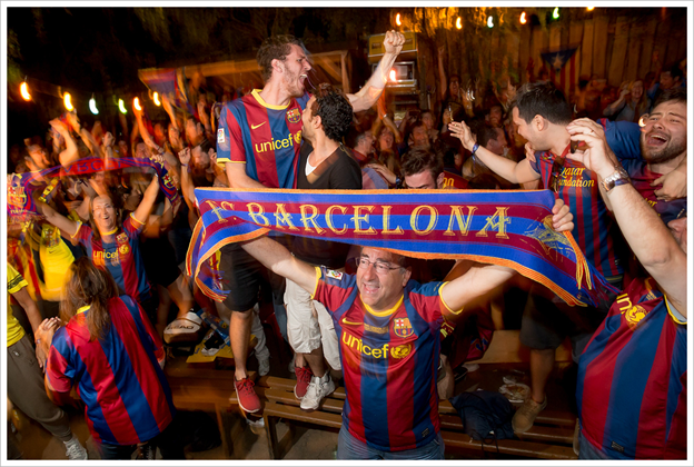 Barca - Barcelona fans