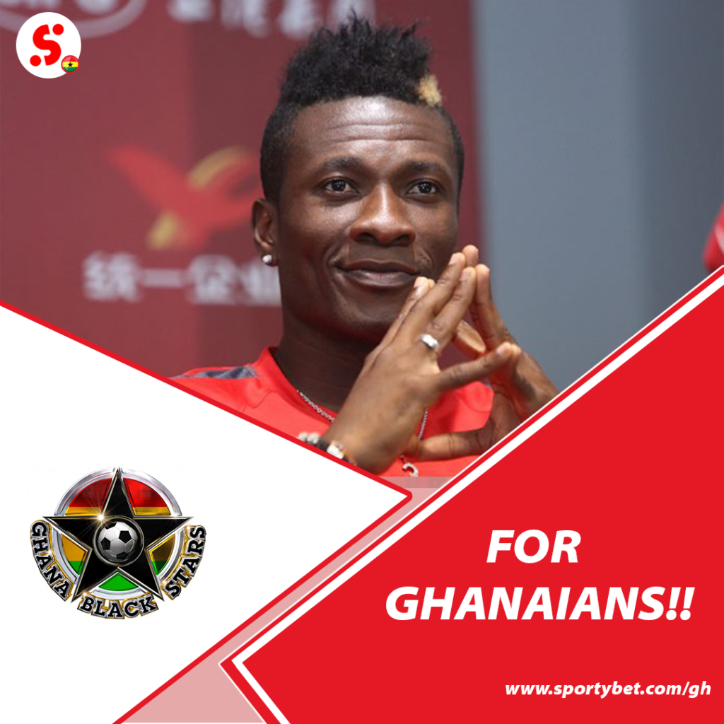 Ghana SportyBet - Asamoah Gyan