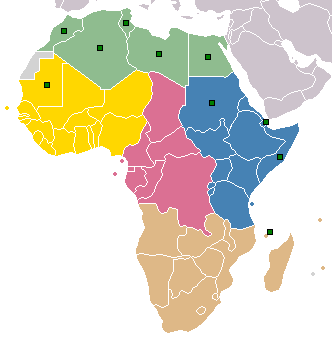 CAF Regions