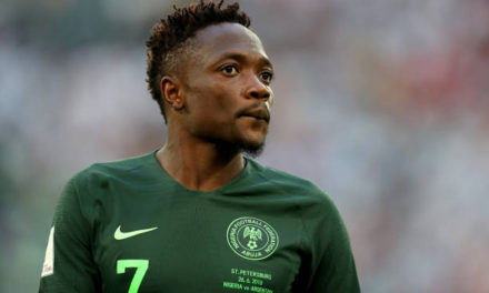 West Brom Confirms Interest in Nigeria’s Ahmed Musa