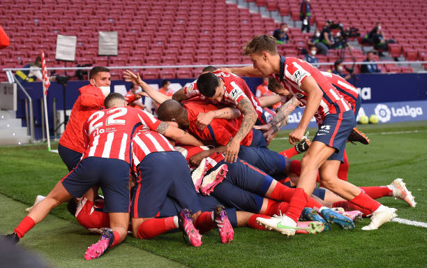 Atletico Madrid one win away from 2020-21 La Liga title