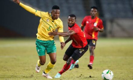 South Africa beat Uganda in friendly after 5-goal thriller