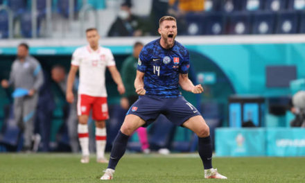 Euro 2020: Slovakia upset 10-man Poland in Group E
