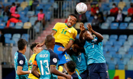 Copa America 2021: Brazil held to a 1-1 draw by Ecuador